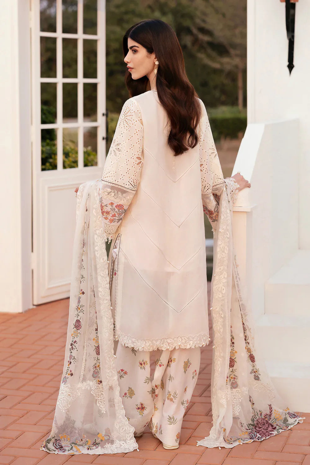 EMBROIDERED LAWN EL-D06